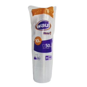 VASO WAU 10 OZ X50 UNIDADES