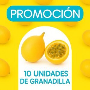 PROMOCION GRANADILLA 10 UNIDADES