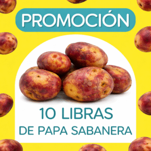 PROMOCION PAPA SABANERA 10 LIBRAS