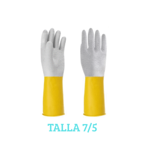 GUANTES CAUCHO CORRUGADO TALLA 7.5