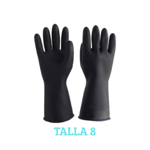 GUANTES CAUCHO CALIBRE 25 TALLA 8 X MAYOR