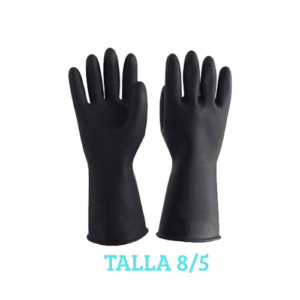 GUANTES CAUCHO CALIBRE 25 TALLA 8.5 X MAYOR