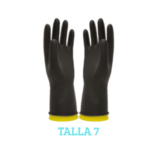 GUANTES CAUCHO CALIBRE 25 TALLA 7