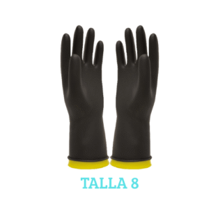 GUANTES CAUCHO CALIBRE 25 TALLA 8