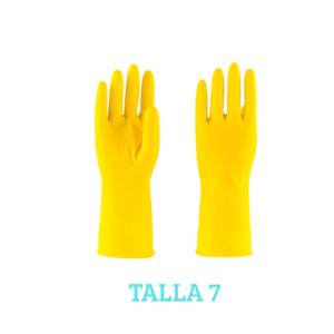 GUANTES CAUCHO DOMESTICO TALLA 7