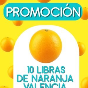 PROMOCION NARANJA VALENCIA 10 LIBRAS