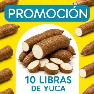 PROMOCION YUCA 10 LIBRAS