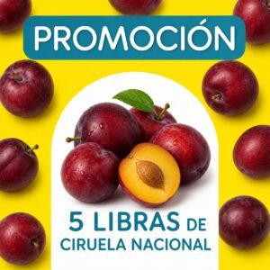 PROMOCION CIRUELA NACIONAL 5 LIBRAS