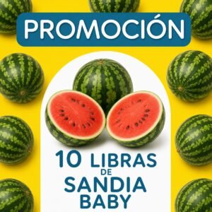 PROMOCION SANDIA BABY 10 LIBRAS