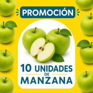 promocion manzana verde x10 unidades