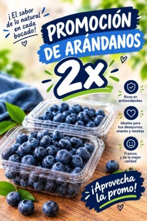 PROMOCION ARANDANOS X2 UNIDADES